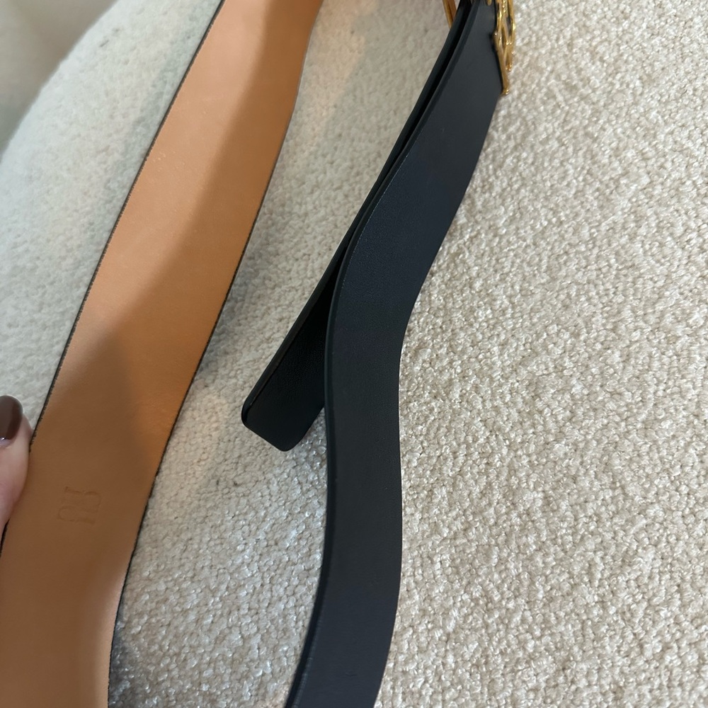 Ch Leather Belt